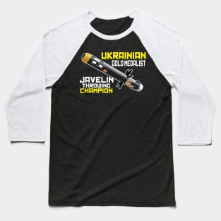 Ukrainian Gold Medalist Baseball T-Shirt